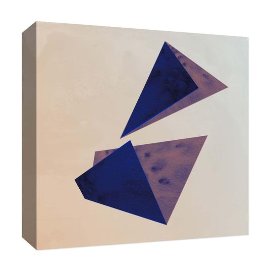 ''Geometric Shades II'' Canvas Abstract Wall Art 15 in. x 15 in.